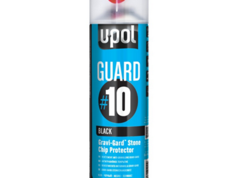 UPGUARD-AL-0.45 GUARD-AL 450ml Upol Gravigard Stone Chip Protection Black Aerosol (Each)