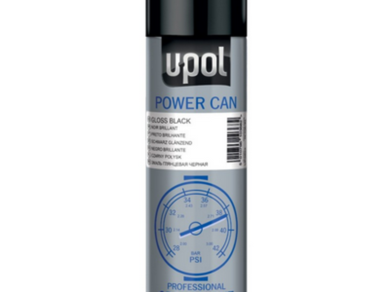 UPPCGB-AL-0.5 PCGB-AL 500ml Upol Powercan Gloss Black Aerosol (1)